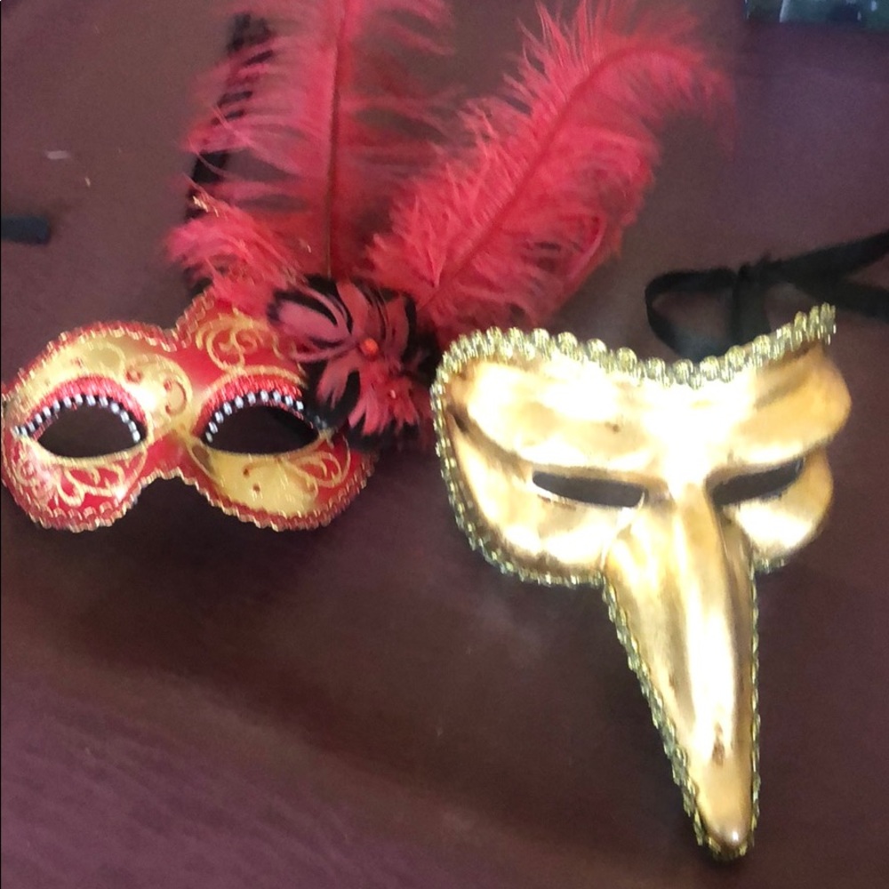 Masquerade mask his and hers
